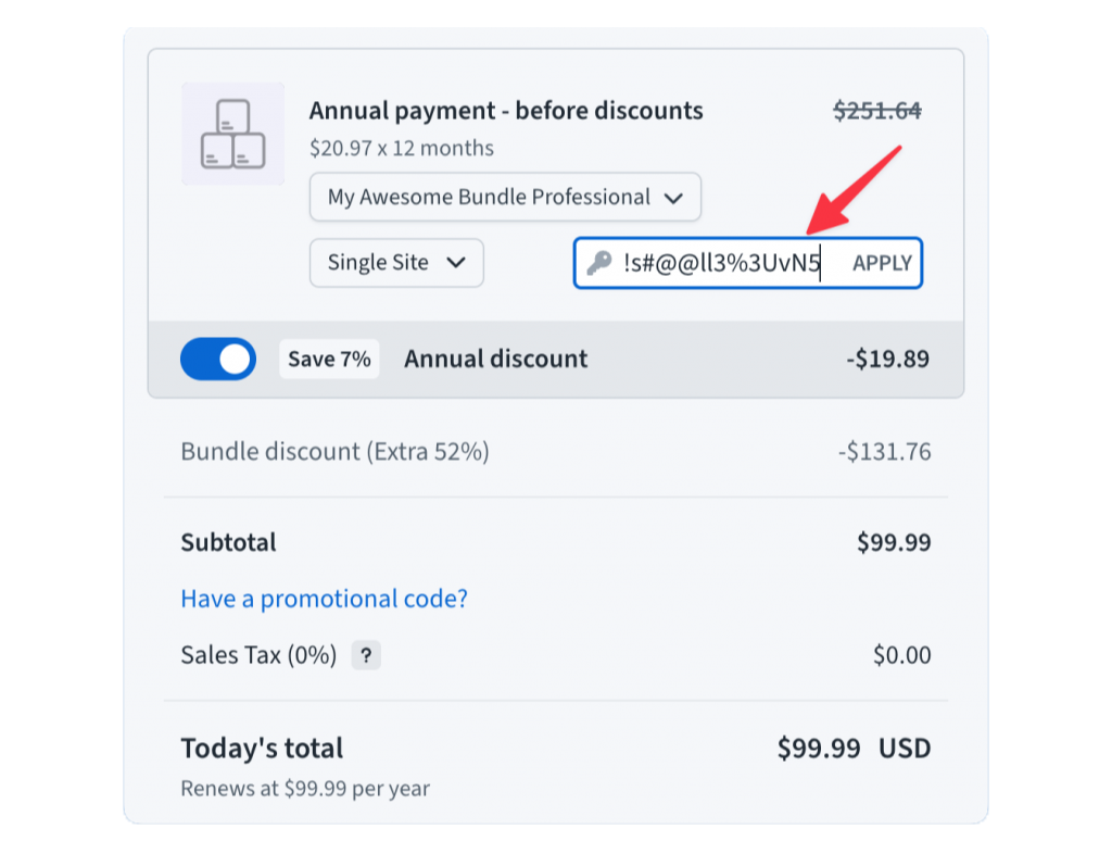 Upgrade to Bundle License