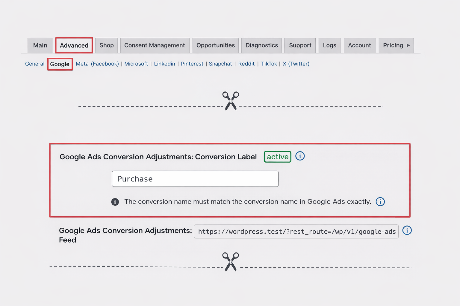 Accept customer data terms
