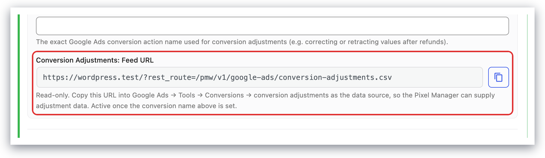 Accept customer data terms
