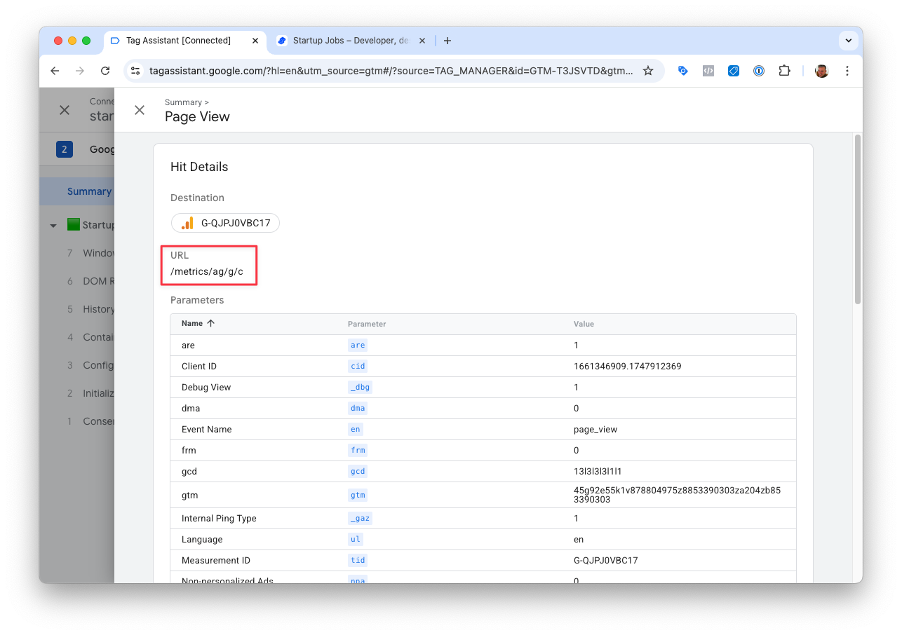 Google Tag Assistant