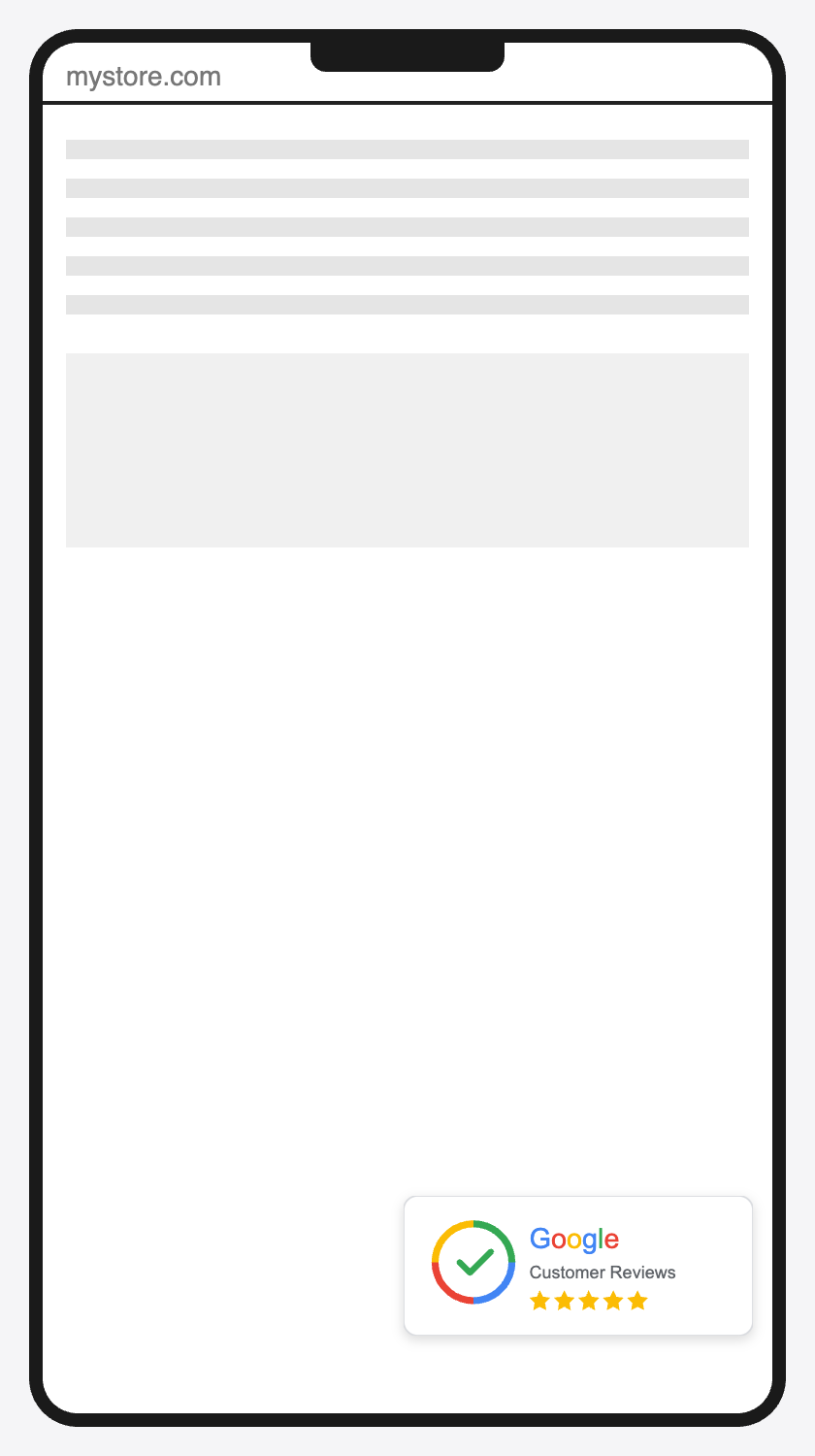 Badge on Mobile
